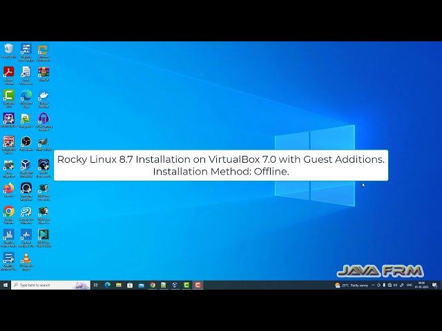 Rocky Linux 8.7 Installation on VirtualBox 7.0 with Guest Additions