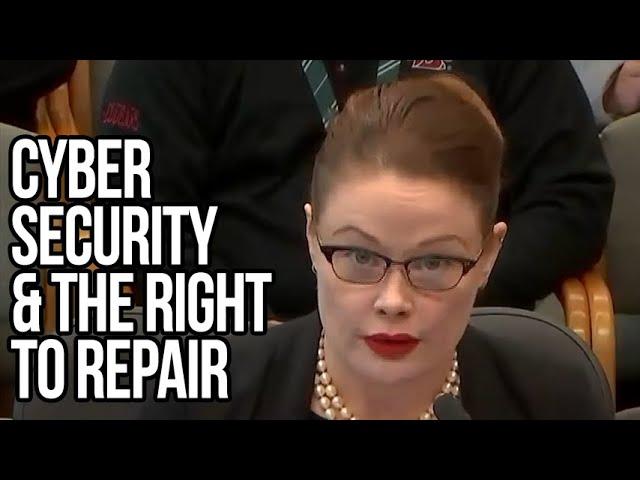 Cyber Security & the Right to Repair | Tarah Wheeler