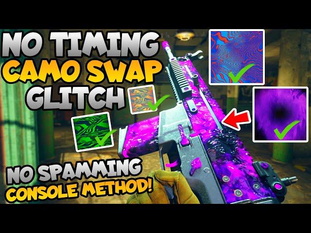 *NO TIMING/SPAMMING* CAMO SWAP GLITCH WORKING ON CONSOLE! NEW CROSS CAMO ON WARZONE & MODERN WARFARE