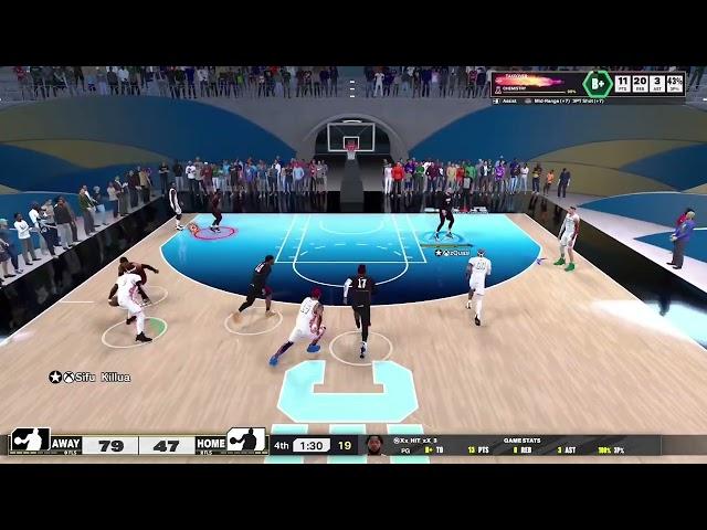 THIS 7’0 Stretch Big GREENS and SHOOTS over DEFENDERS in the REC 2K25!