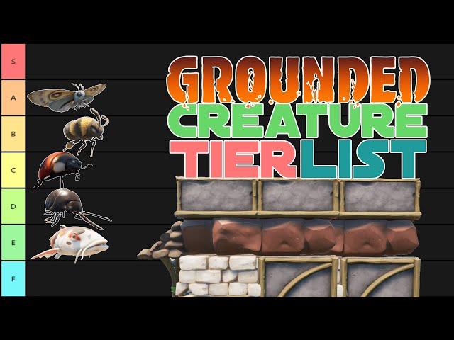 New Grounded Bug Tier List