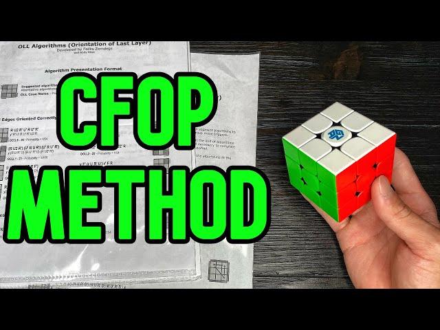 How To Solve The 3x3 Faster (CFOP Method)