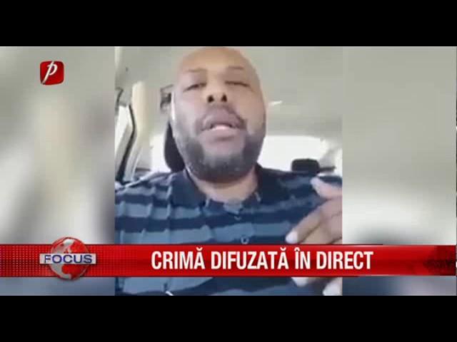 CRIMĂ DIFUZATĂ ÎN DIRECT