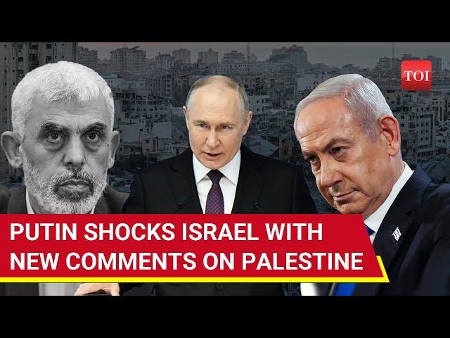 Putin's Big Declaration After Yahya Sinwar's Killing Shocks Israel; 'Russia For Palestine...'