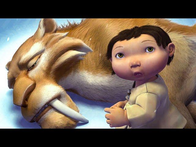 Diego's Sacrifice - Final Fight Scene - ICE AGE (2002) Movie Clip