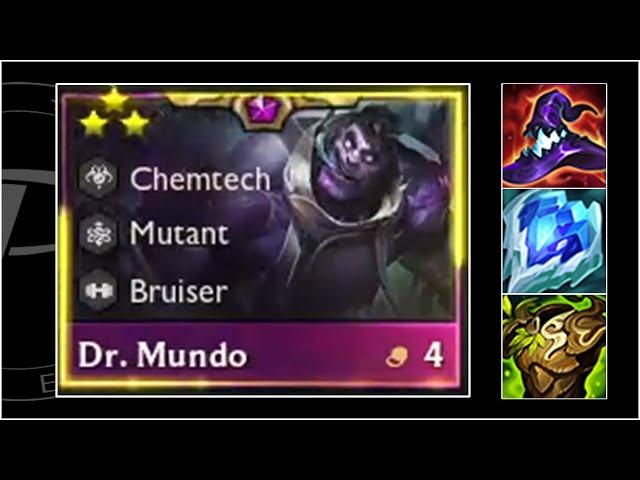 3 Star MUNDO INSTA KILLS EVERYONE!! - TFT SET 6