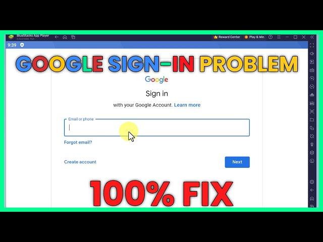 How to Fix Bluestacks 5 Google Play Sign in Problem Solved, Bluestacks 5 Google Store Problem Fixed