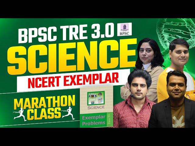 Science NCERT Exemplar Marathon by Sachin Academy live 9am