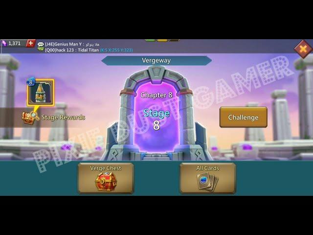 Lords Mobile Vergeway Chapter 8 Stage 8