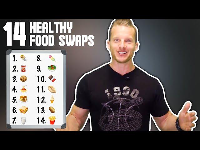 14 Healthy Food Swaps For Weight Loss (SIMPLE FOOD SUBSTITUTIONS) | LiveLeanTV