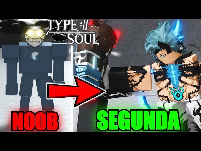 Going From Noob To SEGUNDA Pantera Grimmjow Jaegerjaquez In Type Soul...(Roblox)