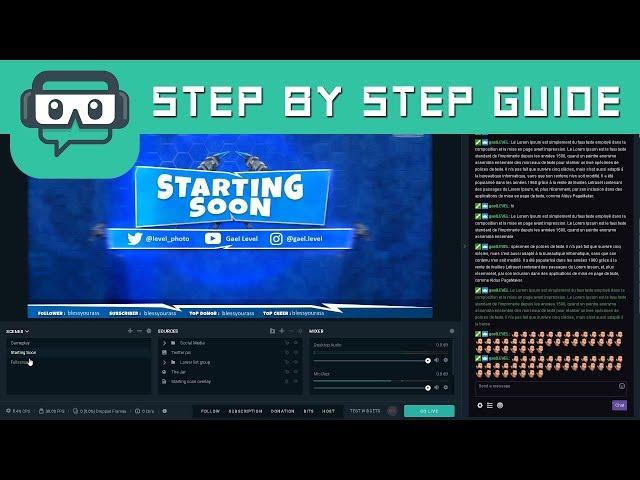 Streamlabs OBS guide - Overlay setup (Step by step)