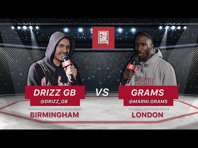 DRIZZGB Vs GRAMS  | Pen Game Rap Battle 2023