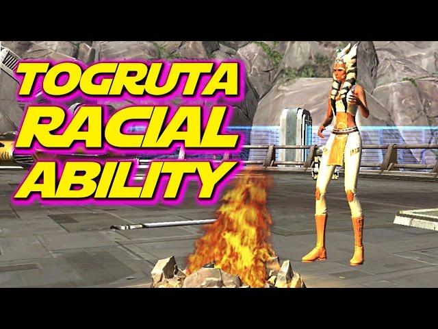 SWTOR ► Togruta Racial Ability - Traditional Storytelling