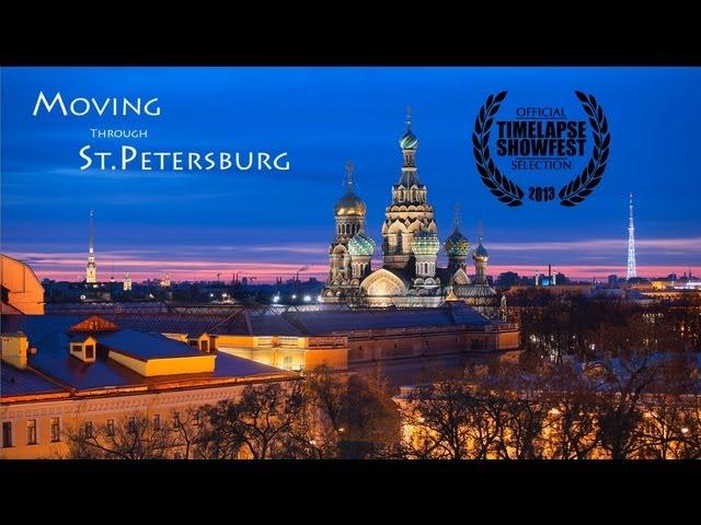 Hyperlapse - Moving through St Petersburg