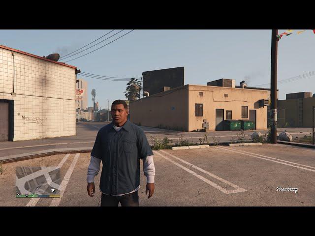 GTA V (PS5). Ray-tracing shadows comparison