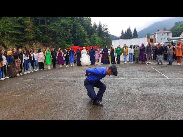 Yeni Savaş ARSLAN & Ali ALKURT- Tonya Kalınçam Köyü Düğün Muhteşem Dik Horon (16/07/2022)