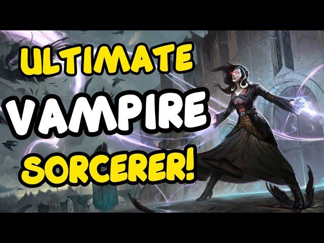 Magicka Sorcerer VAMPIRE Solo PVE Build - SHOCK SCION - ESO Greymoor Chapter Solo Mag Sorc!