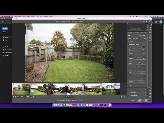 How to Batch Edit Raw Files in Photoshop - Real Estate Photo Editing