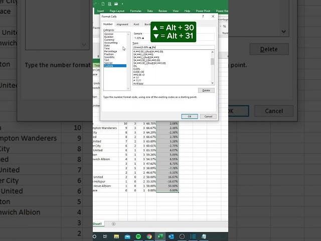 Custom # Formats in Excel‼️ #excel