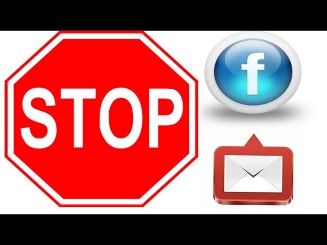 Facebook Tutorial - How To Disable Facebook Email Notifications