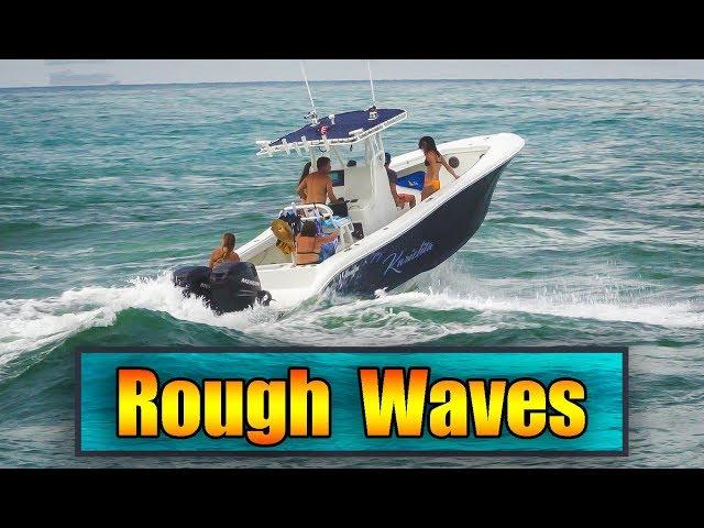 Boats vs Rough Waves!! | Haulover Inlet