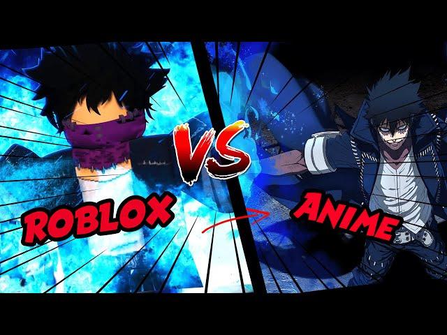 All Dabi Moves Heroes Battleground VS My Hero Academia Anime