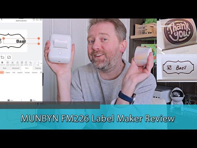 MUNBYN FM226 Label Maker Review: Best Label Maker for Home & Office?