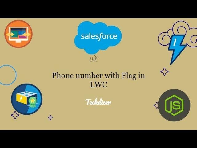 Phone number with Flag in LWC Techdicer