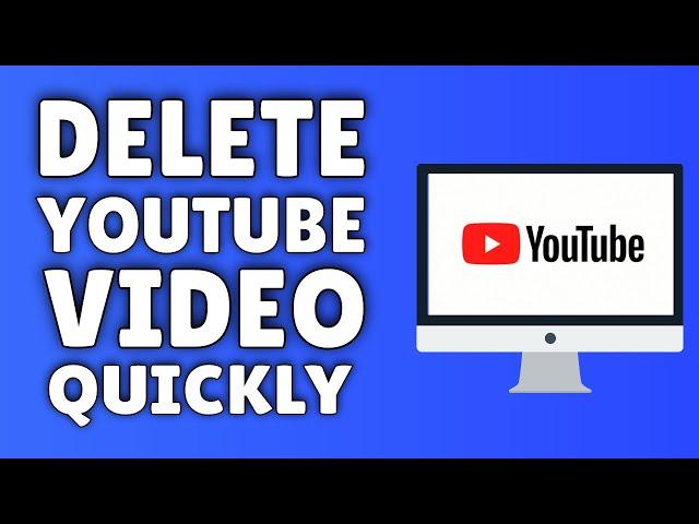 How To Delete A YouTube Video 