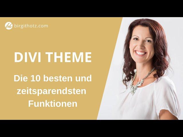 Die 10 besten Divi Funktionen, die du kennen solltest, bevor du startest