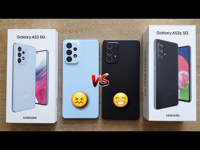 Galaxy A53 5G vs A52s 5G. First impressions, speed and speakers test/ Camera.