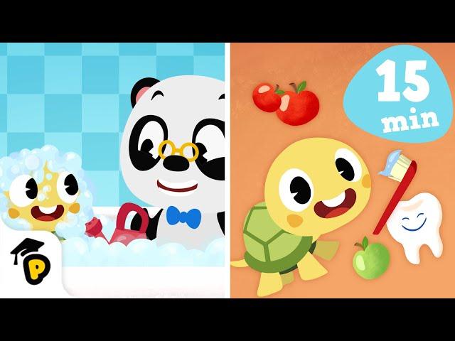 Hygiene habits for kids | Good habits | Kids Learning Cartoon | Dr. Panda TotoTime