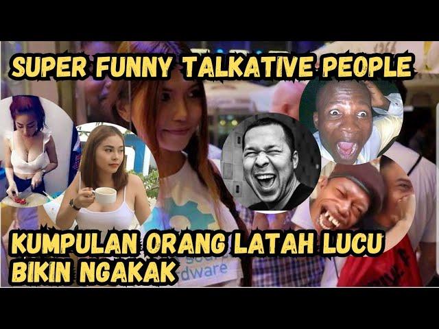 Kumpulan orang Latah Lucu Bikin Ngakak - Super funny talkative people #funny #compilation #lucu