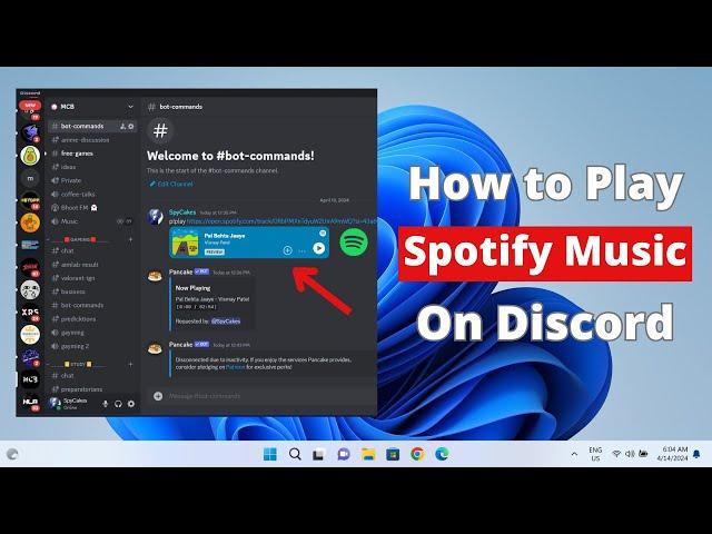 How to Play Spotify Music on Discord - Full Guide