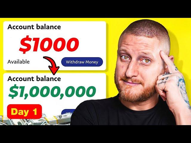 Turning $1000 Into $1 Million Dollars (Day 1) | From Failure To Freedom