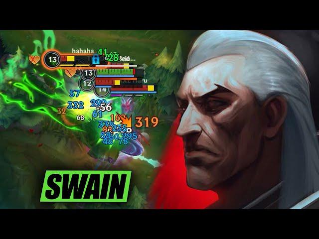 Swain Support is Good Hard Carry Gameplay