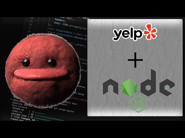 Yelp Integration using nodeJS