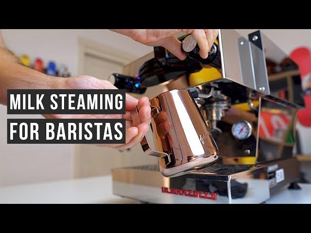 Milk Steaming For Latte Art - Barista Tutorial | Chris Baca