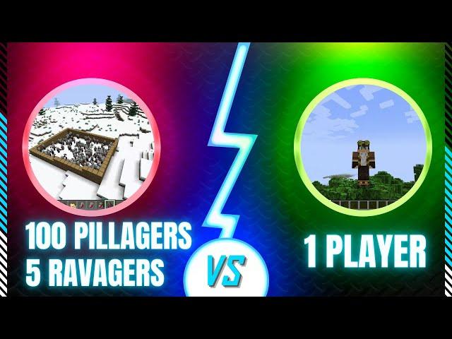 I Killed 100 Pillagers in Survival without Dying | Minecraft | Modish Gamer