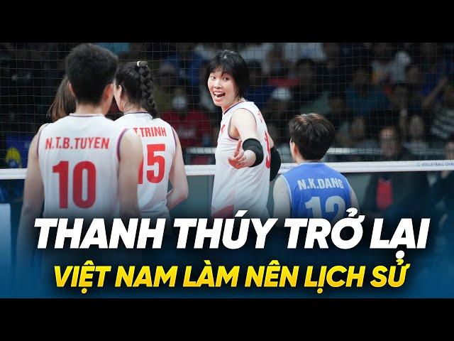 Thanh Thúy trở lại, ĐT bóng chuyền nữ Việt Nam tạo nên lịch sử tại FIVB Challenger Cup 2024