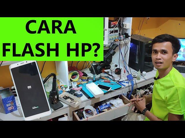 Cara Flash HP Xiaomi Hanya Logo