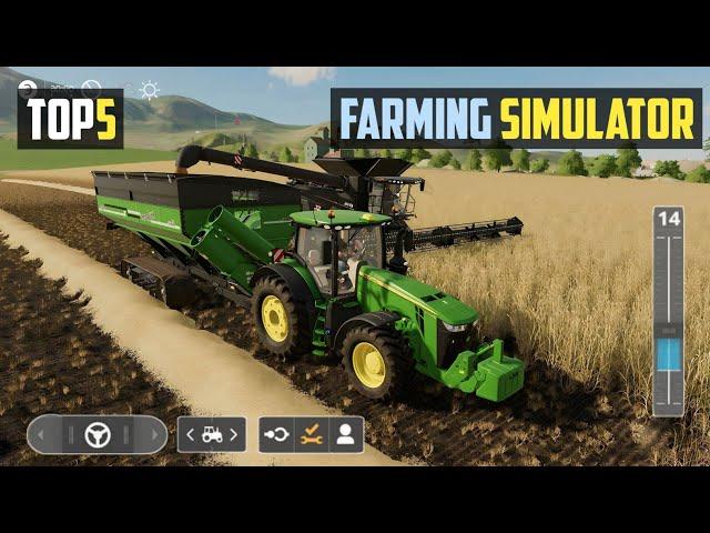 Top 5 Farming Simulator Games for Android | Best Farming Simulator Games for Android