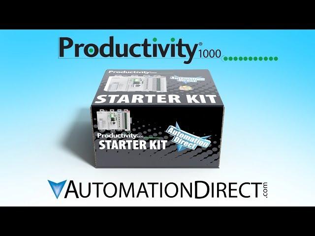 Productivity 1000 PLC Starter Kit: The Best PLC to Save The Budget from AutomationDirect