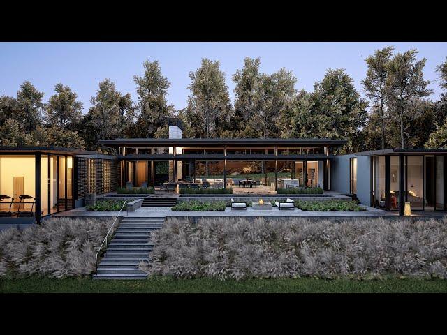 Unreal Engine 5 | Cinematic | Glass Link House - Scott | Edwards Architecture