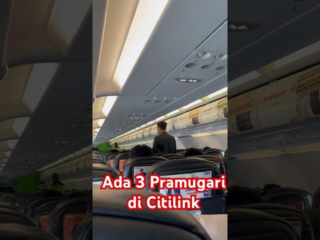 Ada 3 pramugari di Citilink. #pesawat #terbang #flight #flightattendant #pramugari #jalan #wisata