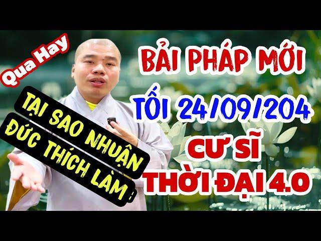 Ngay Lúc Này NHUẬN ĐỨC Đã Công Bố Lý Do Tại Sao Thích Làm Cư Sĩ Ngoài Đời ( Quá Bất Ngờ )