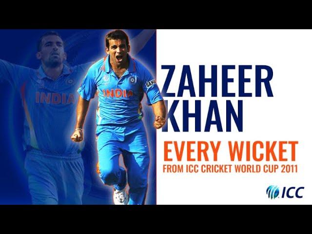 Every Zaheer Khan wicket from the 2011 Cricket World Cup