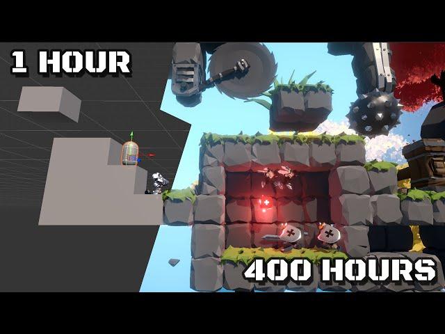 I made a full GAME in 400 HOURS - this is how - in 19 minutes!