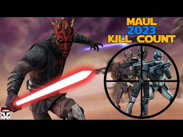 Star Wars Maul 2023 Kill Count